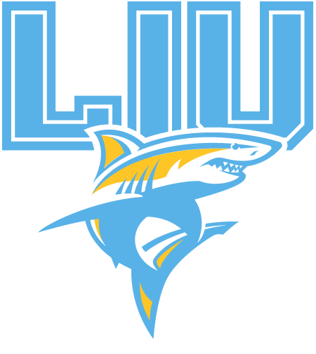 LIU Sharks 2019-Pres Primary Logo iron on transfers for clothing